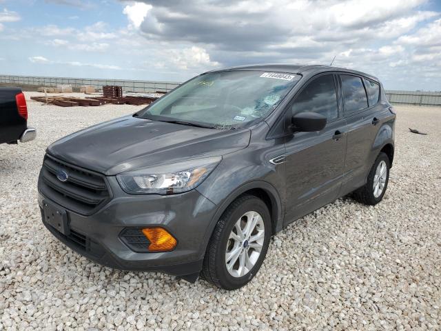 FORD ESCAPE S 2018 with VIN 1FMCU0F71JUC34076 - Photo from auction