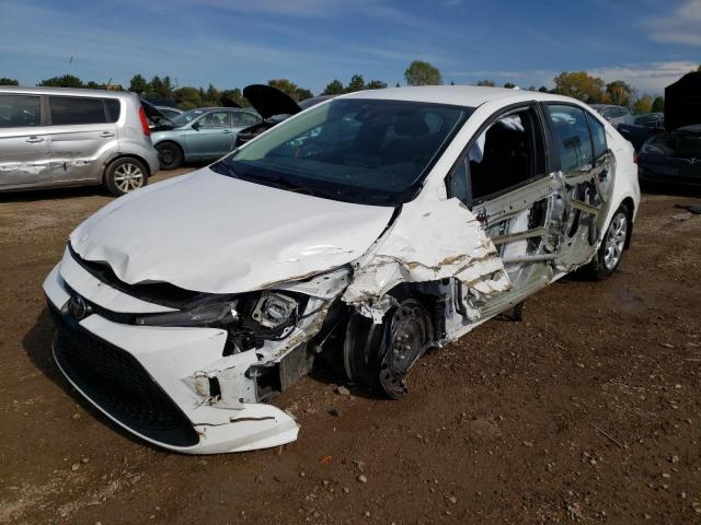TOYOTA COROLLA LE 2022 with VIN 5YFEPMAE2NP391040 - Photo from auction