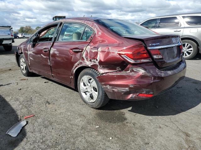 Photo 2 from auction – 2015 HONDA CIVIC LX with VIN 19XFB2F53FE272223