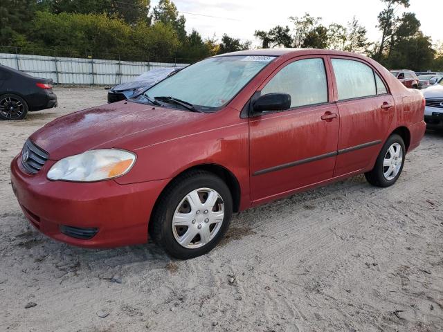 TOYOTA COROLLA CE 2003 with VIN 2T1BR32E93C014899 - Photo from auction