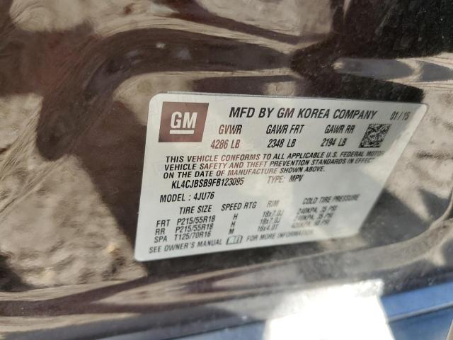 Photo 14 from auction – 2015 BUICK ENCORE CON with VIN KL4CJBSB9FB123095