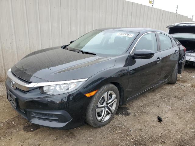 HONDA CIVIC LX 2017 with VIN 2HGFC2F57HH574409 - Photo from auction