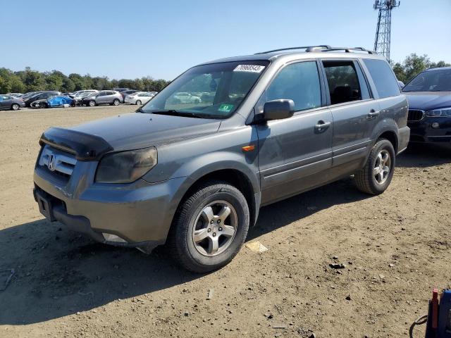 HONDA PILOT EXL 2007 with VIN 2HKYF18717H528555 - Photo from auction