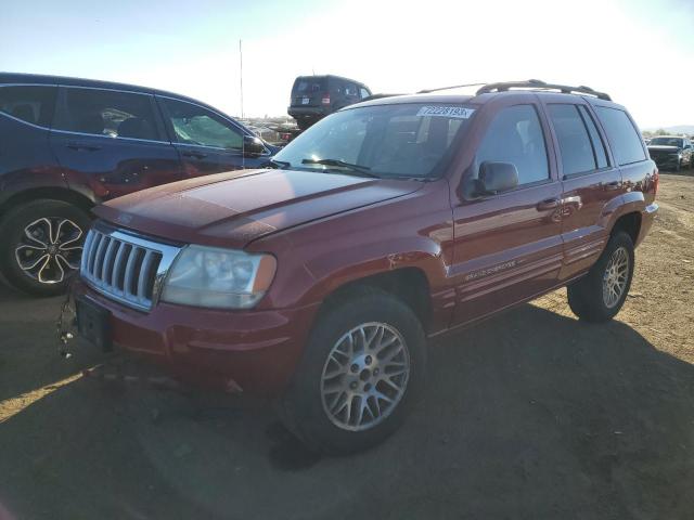 Photo 1 from auction – 2004 JEEP GRAND CHER with VIN 1J4GW58N64C346384