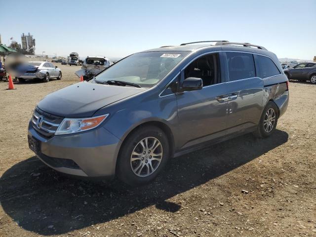 HONDA ODYSSEY EX 2011 with VIN 5FNRL5H47BB019233 - Photo from auction