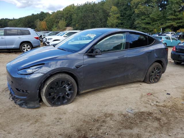 TESLA MODEL Y 2022 with VIN 7SAYGDEE0NF438619 - Photo from auction