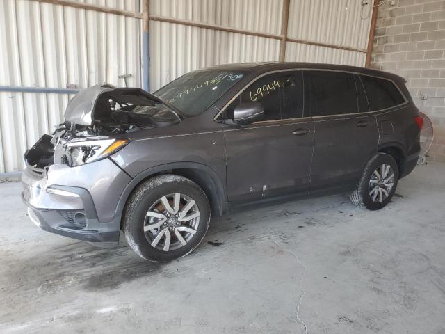 HONDA PILOT EXL 2021 with VIN 5FNYF5H51MB026130 - Photo from auction