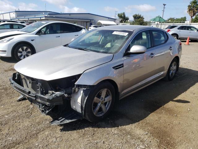 KIA OPTIMA LX 2015 with VIN KNAGM4A72F5546703 - Photo from auction