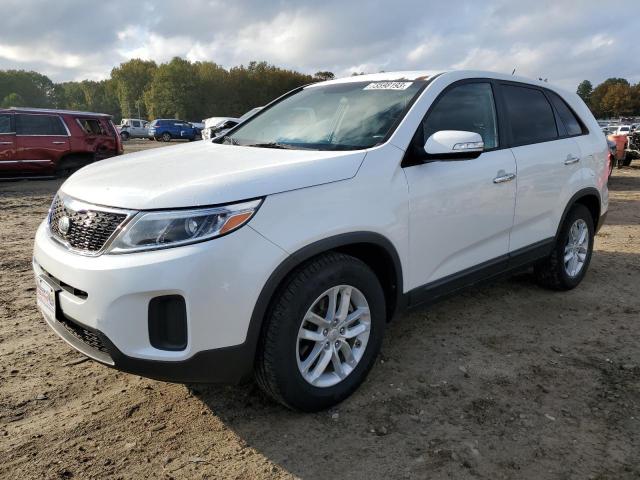 KIA SORENTO LX 2014 with VIN 5XYKT3A64EG538965 - Photo from auction
