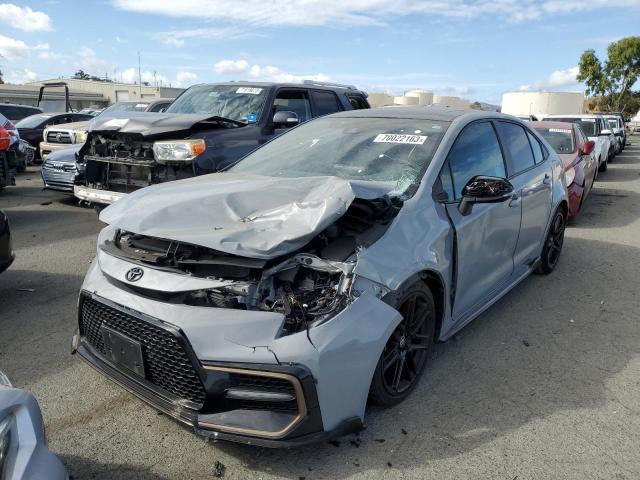 TOYOTA COROLLA XS 2021 with VIN 5YFT4MCE3MP091020 - Photo from auction