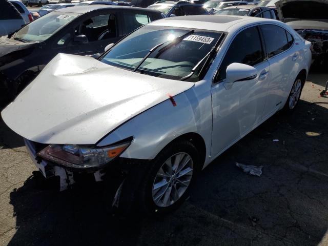 LEXUS ES 300H 2014 with VIN JTHBW1GG4E2073611 - Photo from auction