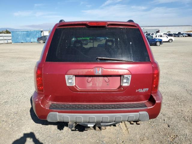 Photo 6 from auction – 2004 HONDA PILOT EXL with VIN 2HKYF186X4H590992