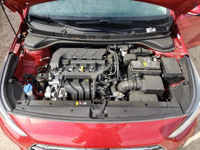 Photo 11 from auction – 2022 HYUNDAI ACCENT SE with VIN 3KPC24A67NE166631