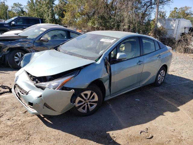 TOYOTA PRIUS 2017 with VIN JTDKBRFU3H3054341 - Photo from auction