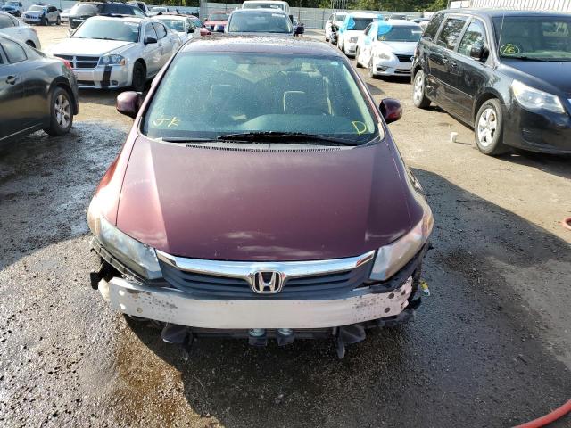 Photo 5 from auction – 2012 HONDA CIVIC LX with VIN 19XFB2F58CE336350