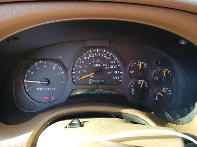 Photo 9 from auction – 2002 CHEVROLET TRAILBLAZE with VIN 1GNDT13S822189166