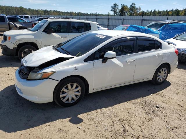 HONDA CIVIC LX 2012 with VIN 19XFB2F54CE016961 - Photo from auction
