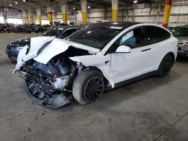TESLA MODEL X 2017 with VIN 5YJXCBE24HF060274 - Photo from auction