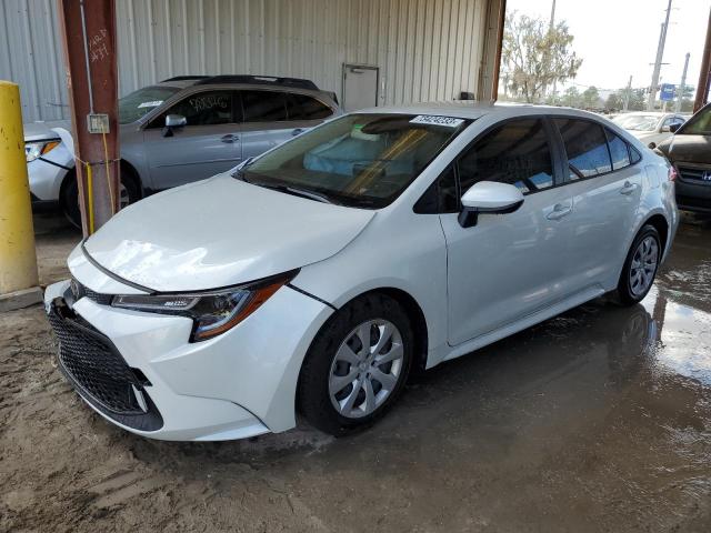 TOYOTA COROLLA LE 2022 with VIN JTDEPMAE9N3029537 - Photo from auction