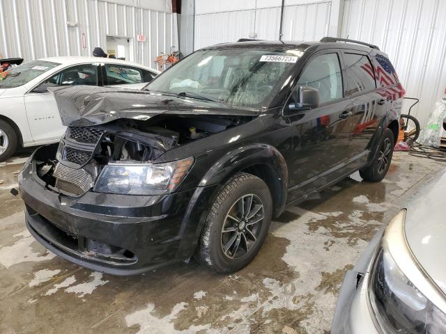 DODGE JOURNEY SE 2017 with VIN 3C4PDDAG3HT596404 - Photo from auction