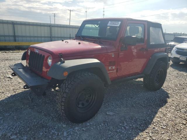 JEEP WRANGLER X 2008 with VIN 1J4FA24118L654130 - Photo from auction