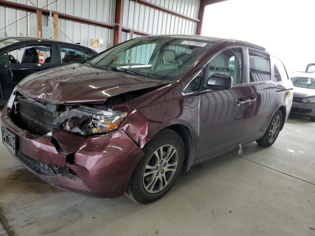 HONDA ODYSSEY EX 2011 with VIN 5FNRL5H67BB035840 - Photo from auction