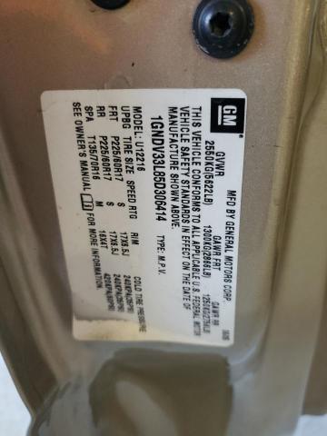 Photo 14 from auction – 2005 CHEVROLET UPLANDER L with VIN 1GNDV33L85D306414