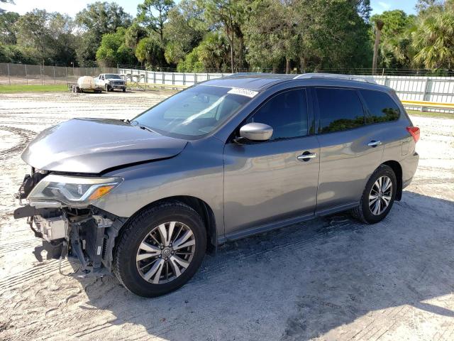 NISSAN PATHFINDER 2017 with VIN 5N1DR2MN7HC601100 - Photo from auction
