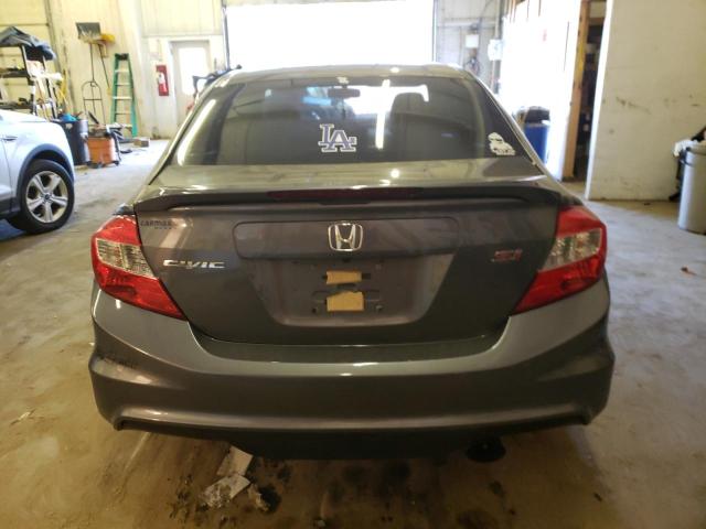 Photo 6 from auction – 2012 HONDA CIVIC SI with VIN 2HGFB6E57CH700952