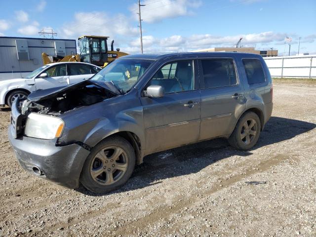 HONDA PILOT EXL 2013 with VIN 5FNYF4H51DB019382 - Photo from auction