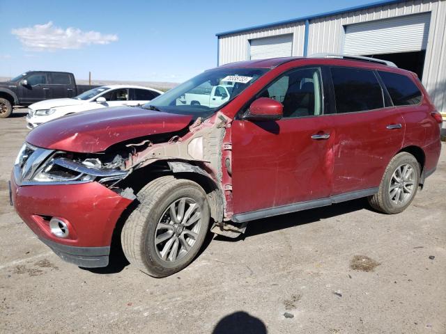 NISSAN PATHFINDER 2015 with VIN 5N1AR2MN6FC600648 - Photo from auction