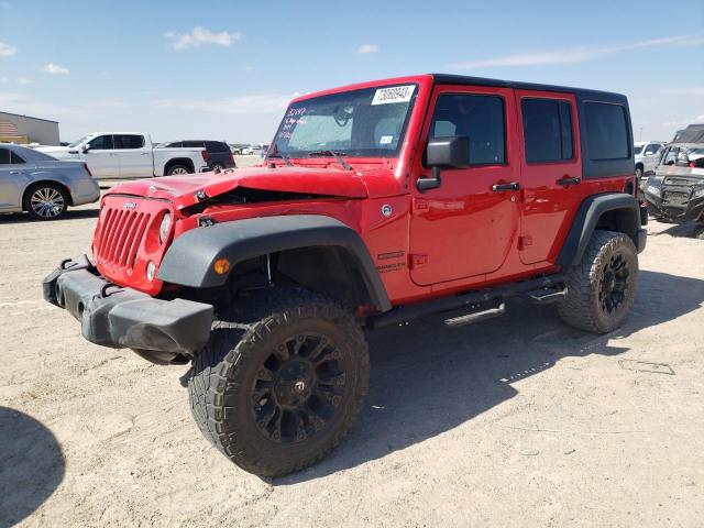 JEEP WRANGLER U 2016 with VIN 1C4BJWDG9GL228409 - Photo from auction