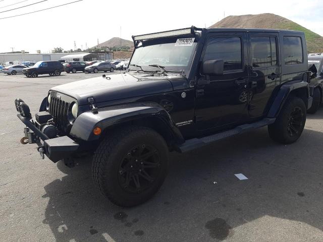 JEEP WRANGLER U 2011 with VIN 1J4HA3H17BL633881 - Photo from auction