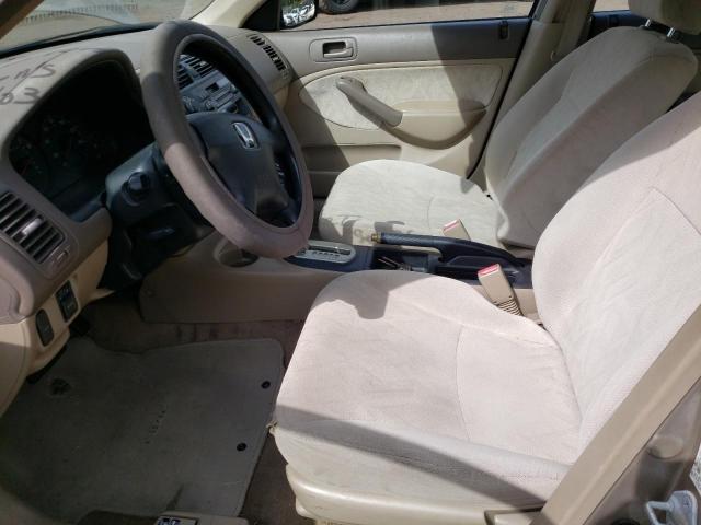 Photo 7 from auction – 2001 HONDA CIVIC LX with VIN JHMES16501S002781