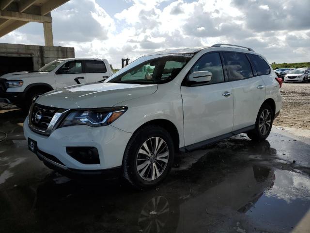 NISSAN PATHFINDER 2017 with VIN 5N1DR2MN3HC665277 - Photo from auction