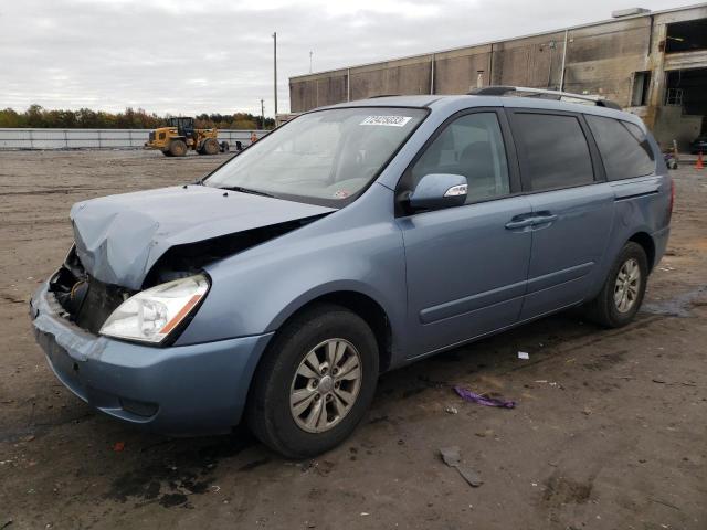 KIA SEDONA LX 2011 with VIN KNDMG4C72B6383369 - Photo from auction