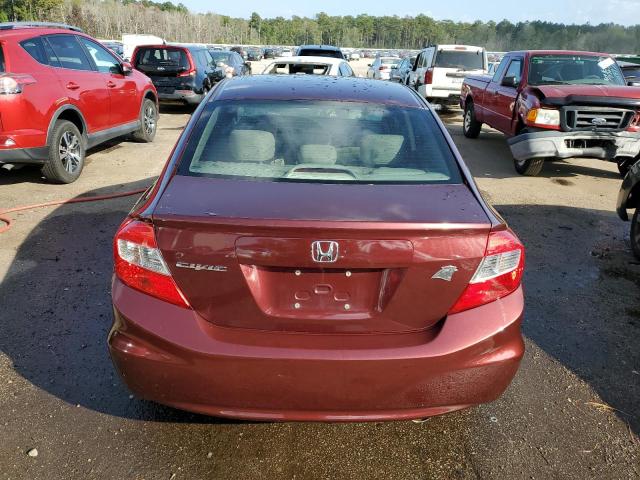 Photo 6 from auction – 2012 HONDA CIVIC LX with VIN 19XFB2F58CE336350