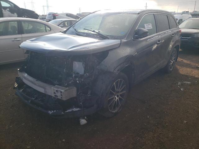 TOYOTA HIGHLANDER 2017 with VIN 5TDJZRFH1HS467948 - Photo from auction