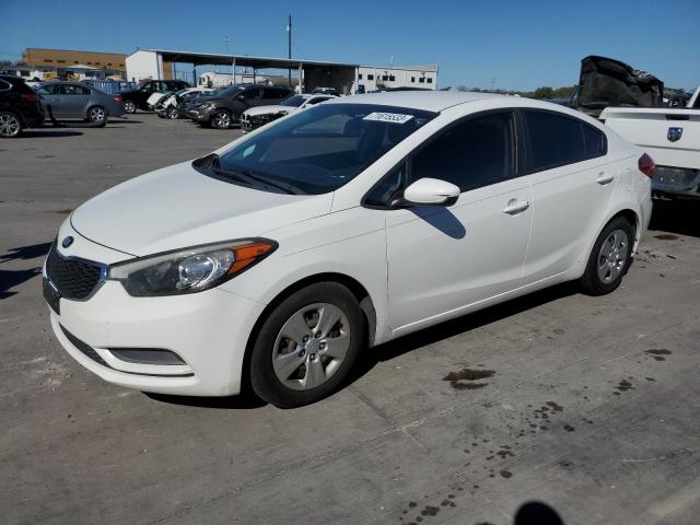 KIA FORTE LX 2016 with VIN KNAFK4A65G5605897 - Photo from auction