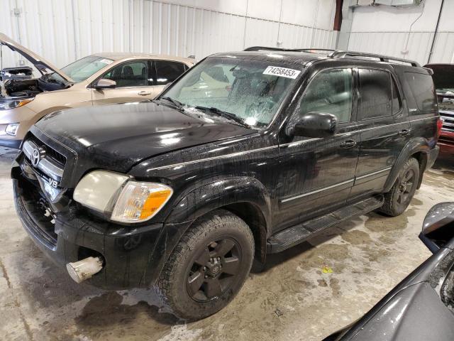 TOYOTA SEQUOIA LI 2005 with VIN 5TDBT48A05S249097 - Photo from auction