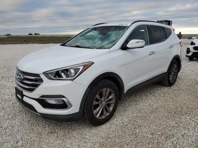 HYUNDAI SANTA FE S 2017 with VIN 5NMZU4LA0HH041134 - Photo from auction