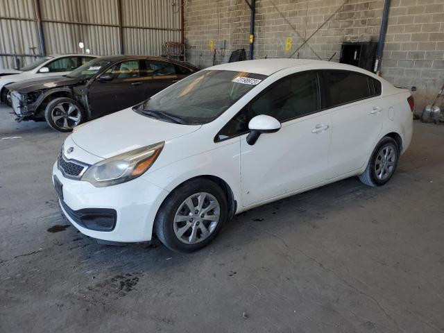 KIA RIO EX 2013 with VIN KNADN4A30D6158244 - Photo from auction