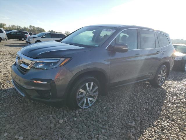 HONDA PILOT EX 2020 with VIN 5FNYF5H34LB019329 - Photo from auction