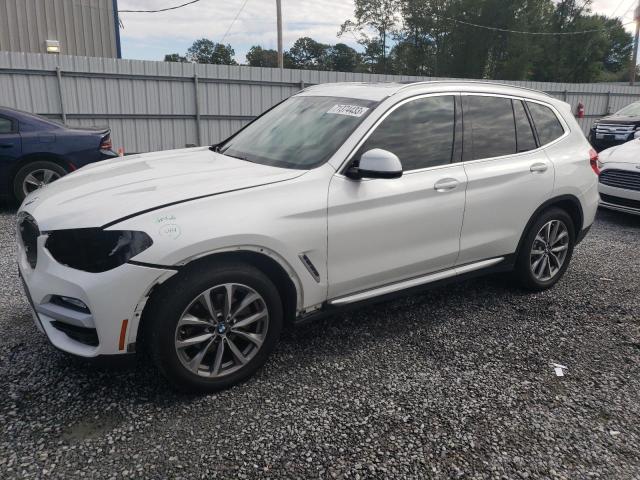 BMW X3 XDRIVE3 2019 with VIN 5UXTR9C58KLP83762 - Photo from auction