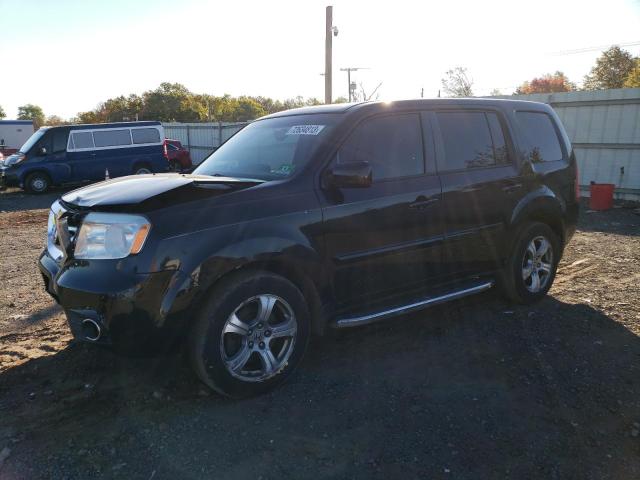 HONDA PILOT EXLN 2012 with VIN 5FNYF4H7XCB040523 - Photo from auction