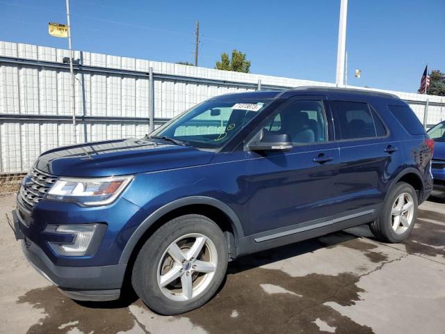 FORD EXPLORER X 2017 with VIN 1FM5K8D82HGD56897 - Photo from auction
