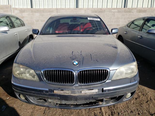 Photo 5 from auction – 2007 BMW 750 with VIN WBAHN83517DT72361
