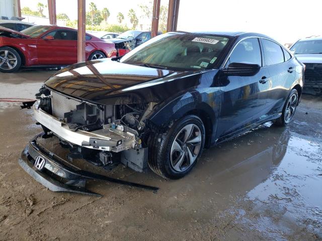 HONDA CIVIC LX 2019 with VIN 19XFC2F67KE019504 - Photo from auction