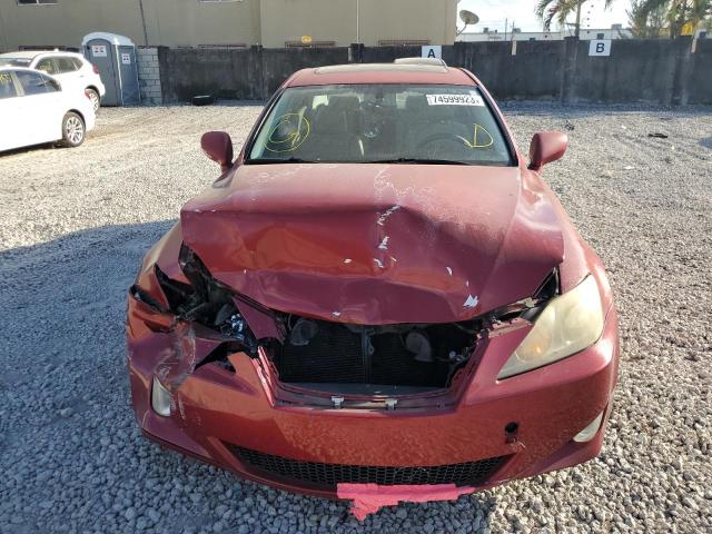Photo 5 from auction – 2006 LEXUS IS 250 with VIN JTHBK262762004839