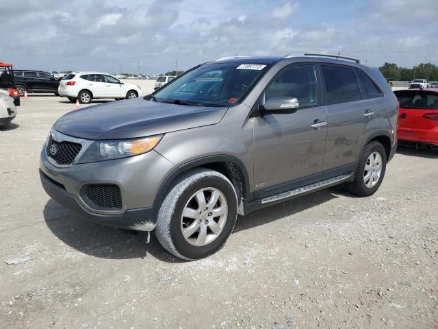 KIA SORENTO LX 2013 with VIN 5XYKTDA29DG359340 - Photo from auction